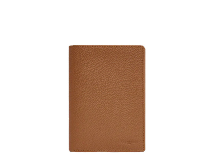 Le Tanneur Charles Grand Portefeuille RFID 2 Volets Cuir Grainé Tan