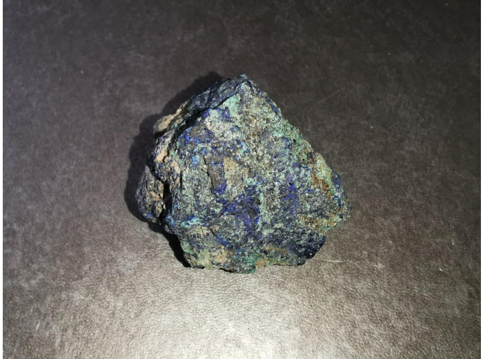 Azurite malachite pierre brute environ 100g
