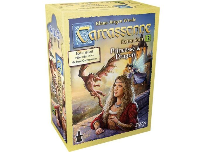 Carcassonne ext princesse et dragon