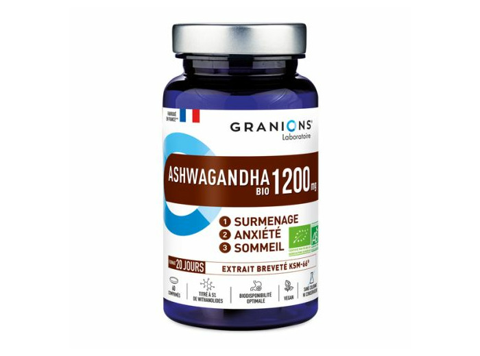 GRANIONS ASHWAGANDHA CPR60