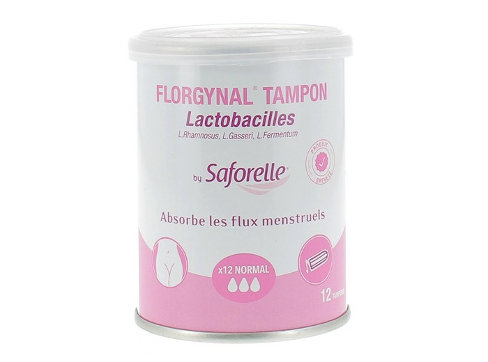 Florgynal Tampon Normal Boîte de 12 tampons Saforelle