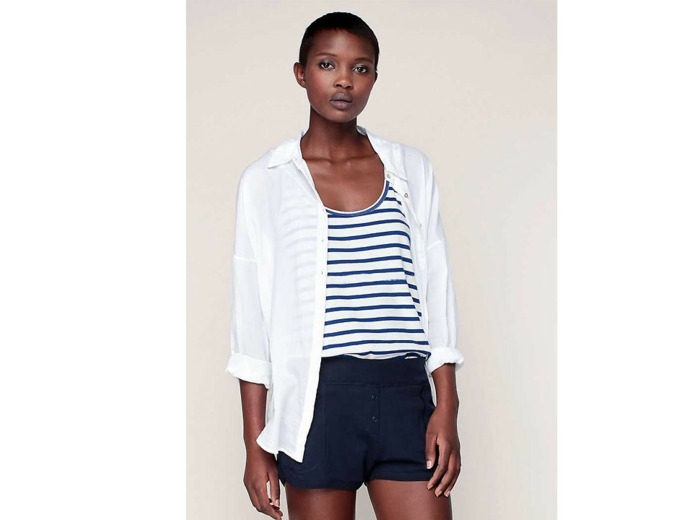 Short Petit Bateau - Maille extra fine