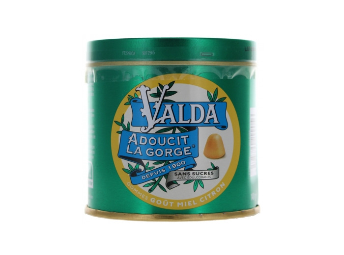 Valda Miel Citron Sans Sucre Gommes 140 g