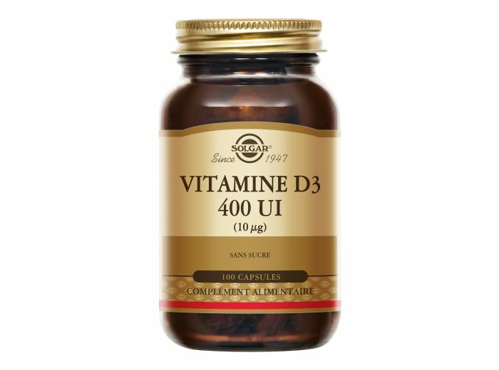 SOLGAR VIT D3 400 UI SOFTGELS 100