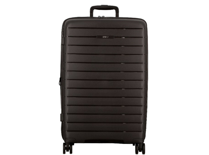 Jump Striper Valise 66cm 4 Roues Extensible Ebène