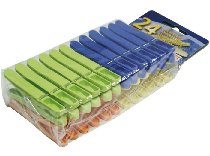 Laguelle LG530 10 Clips Soft Bi-Matière Plastique Anti Glissant