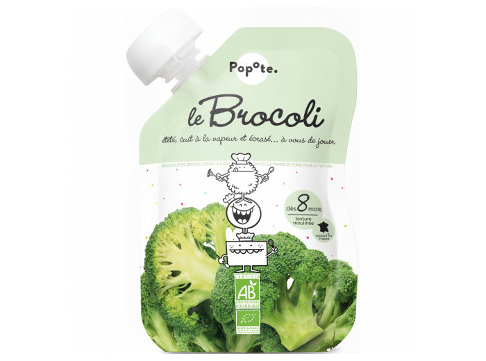 POPOTE GOURDE BROCOLIS BIO 120G