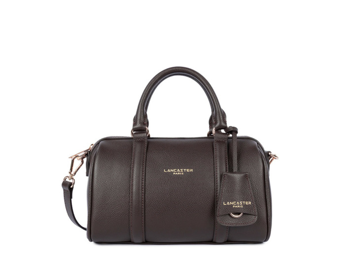 Lancaster Milano Ana Sac Polochon Cuir 547-102 Marron Foncé