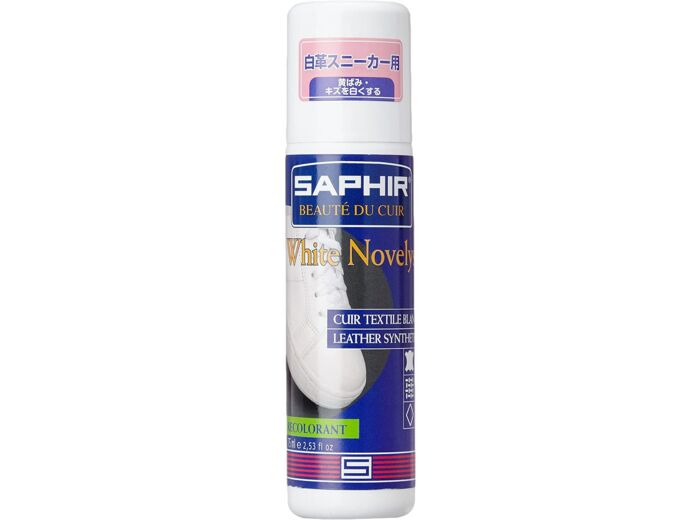 Saphir Cirage Novelys Applicateur, Blanc, 75 ml