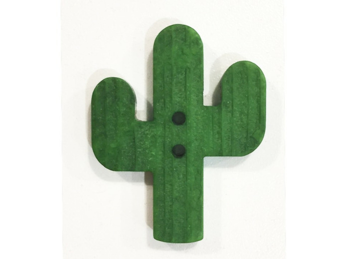 Bouton fantaisie - Cactus