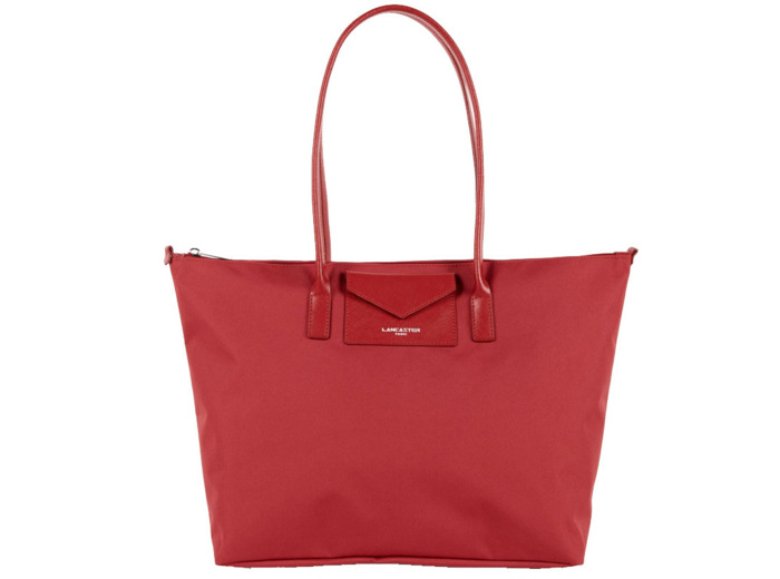 Lancaster Smart Kba Grand Sac Cabas Porté Épaule 516-31 Rouge