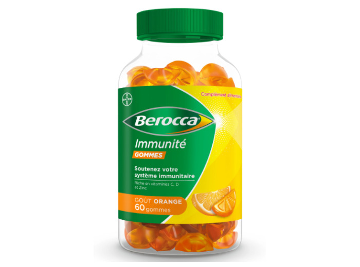 BEROCCA IMMUNITE 60 GOMMES