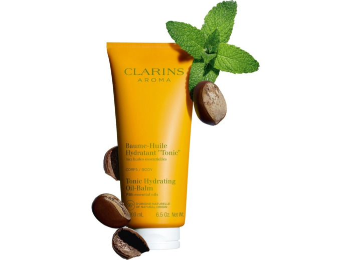 SOINS de la marque CLARINS - BAUME-HUILE HYDRATANT TONIC 200ml