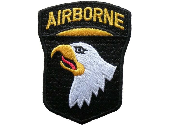 Ecusson thermocollant Airborne, aigle