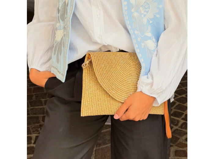Pochette irisée Le Voyage en Panier