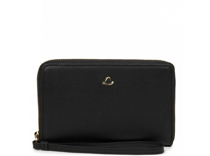 Lancaster City Philos  Portefeuille et Compagnon 123-19 Noir