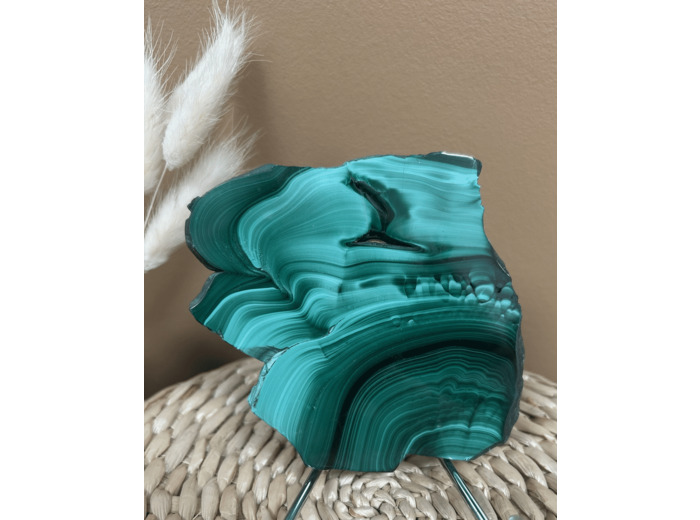 TRANCHE DE MALACHITE
