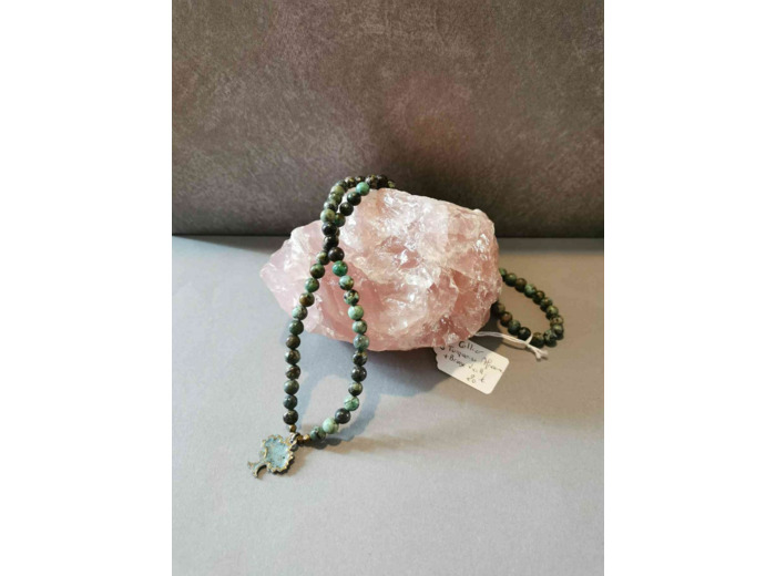 Collier Turquoise africaine