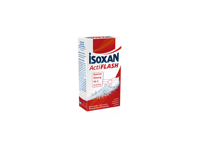 Actiflash 28 Comprimes Effervescents Isoxan