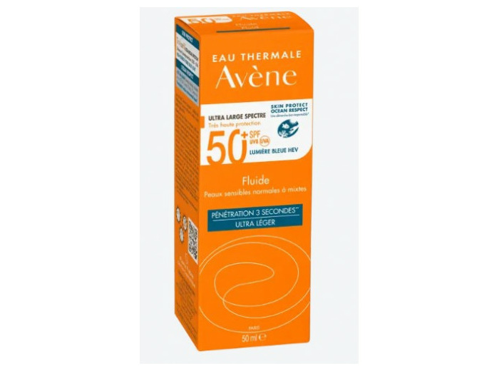 AVENE SOL FLUIDE VISAGE 50 T50ML