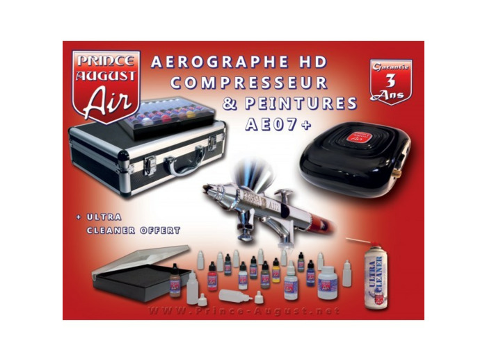 AE07+ La Précision toujours à portée de main Mallette Aero HD Comp. + UC01