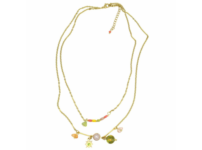 Collier double ZESTE