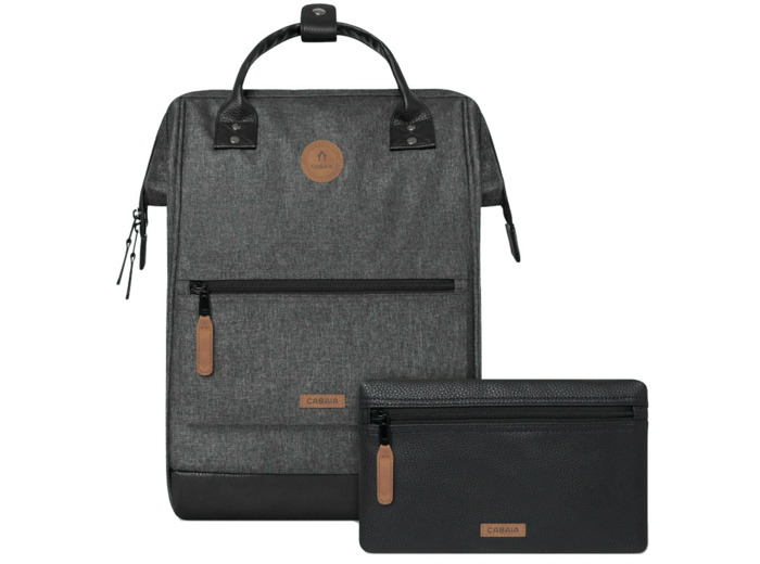 Cabaïa Large Luxembourg Sac à Dos 15" Gris