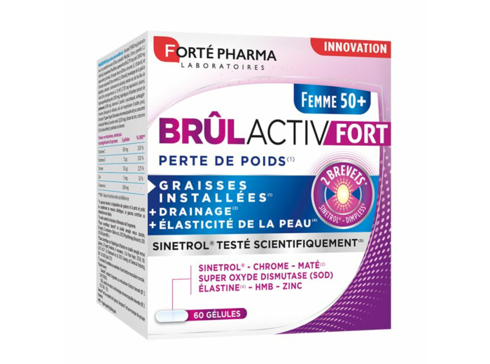Femme 50+ 60 gélules Bruleactiv Fort Forté Pharma
