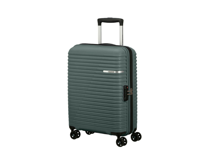 American Tourister Liftoff Valise Cabine 4 Roues TSA Dark Olive