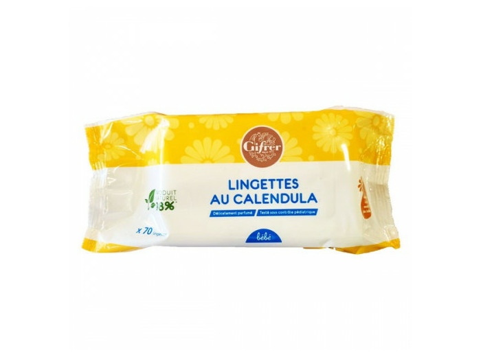 Lingettes au Calendula x70 Gifrer