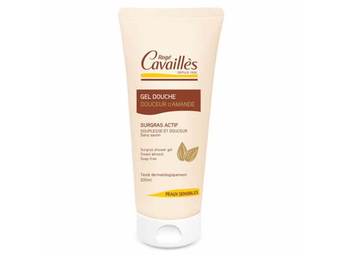 Gel Douche douceur d'amande 200ml Surgras Actif Rogé Cavaillès