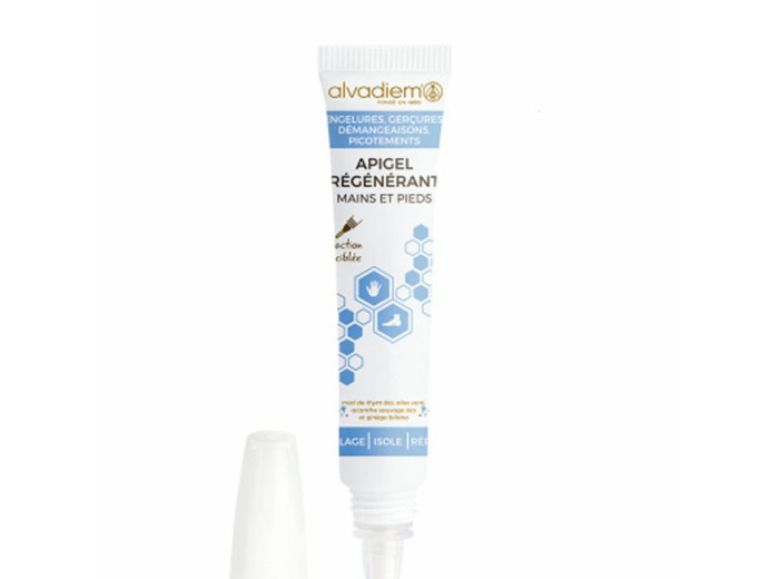 Apigel Regenerant Mains Et Pieds 10ml Alvadiem