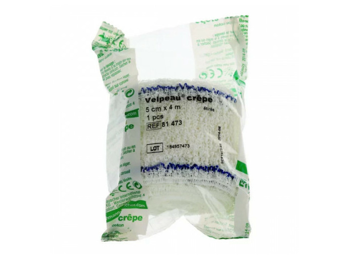 VELPEAU CREPE COT BL 5CM  20 T