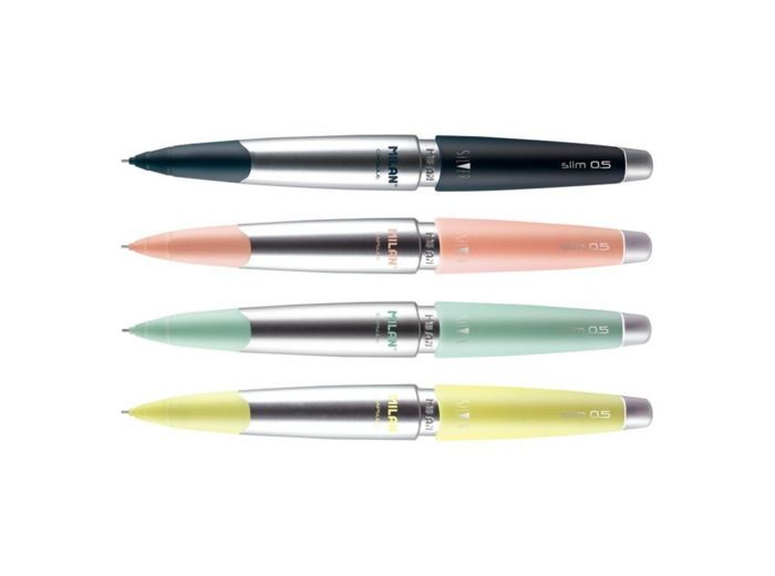 Porte-mines "Capsule" Slim Silver - 0,5 mm