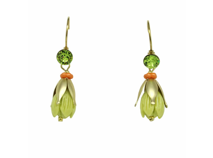 Boucles d'oreilles fleurs Zeste