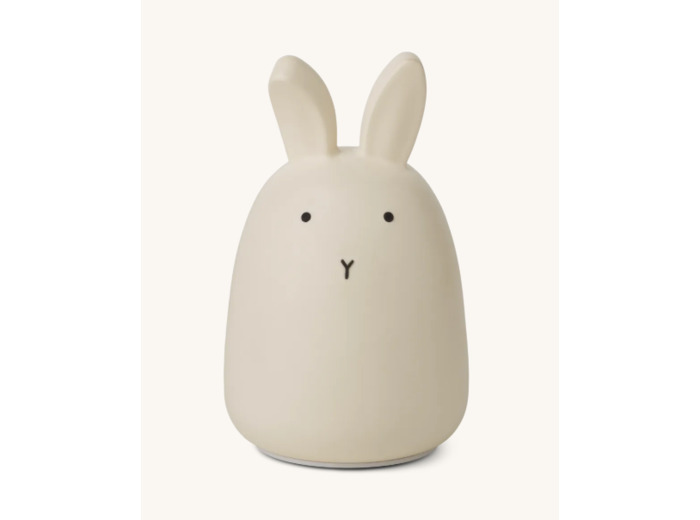Veilleuse lapin crème