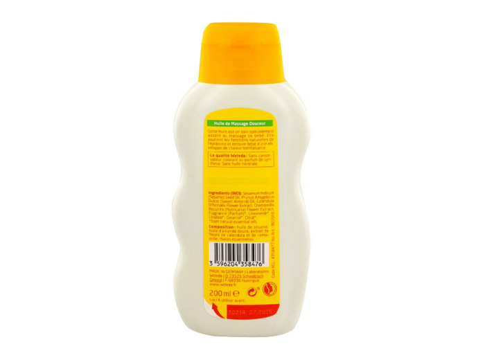 WELEDA BEBE HUILE MASS CALENDULA T200ML