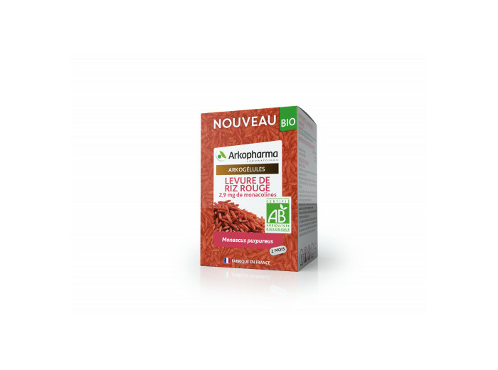 Levure De Riz Rouge 60 gélules Arkogélules Arkopharma