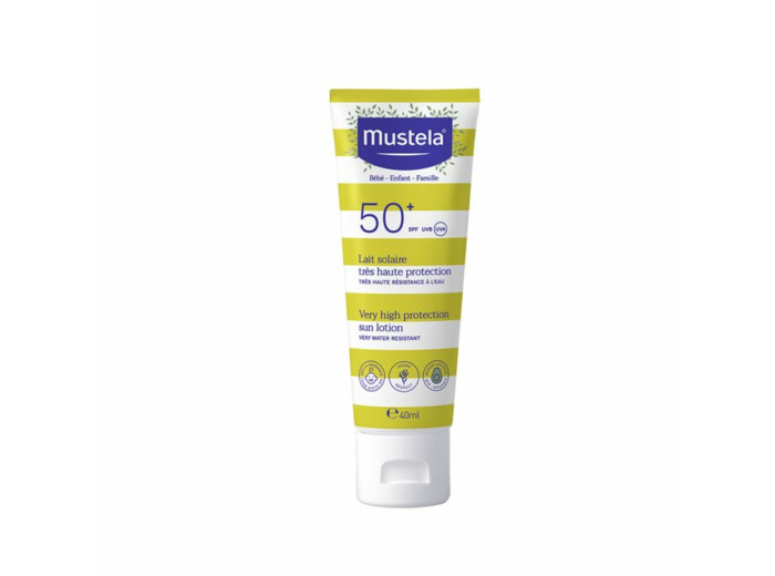 MUSTELA LAIT SOLAIRE SPF50 FAMILLE 40ML