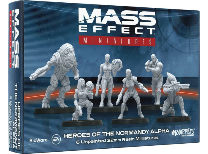 ME: Heroes of the Normandy Alpha (Resin Set)