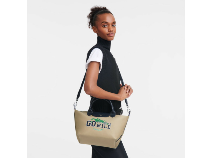 Longchamp Le Pliage Collection Sac À Main S Beige