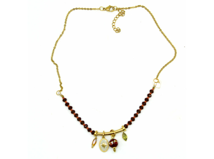 Collier facettes Soryne