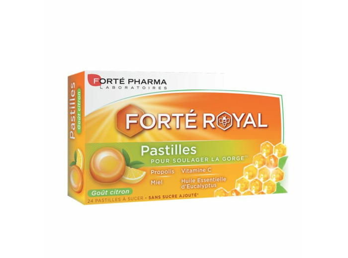 Pastilles Citron x24 Forté Royal Forté Pharma