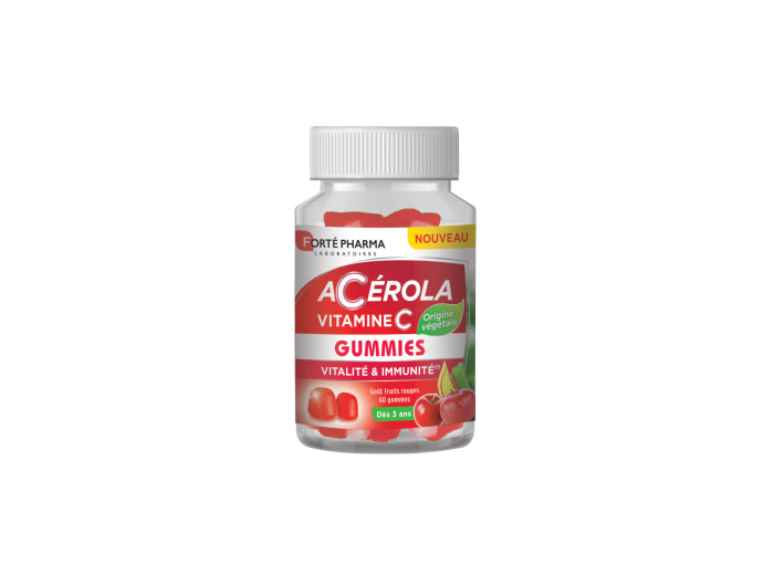 Acérola 60 Gummies Dès 3 Ans Forté Pharma