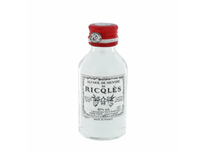 RICQLES ALCOOL MENTHE FL 50ML