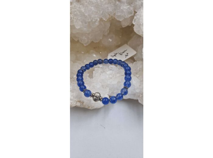 Bracelet agate bleue OLPA1103