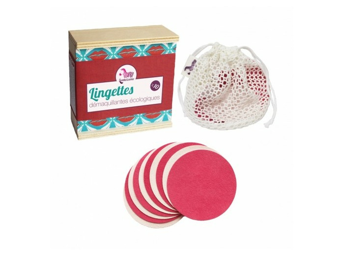 LAMAZUNA LINGETTES DEMAQ REUTILISABLE X10