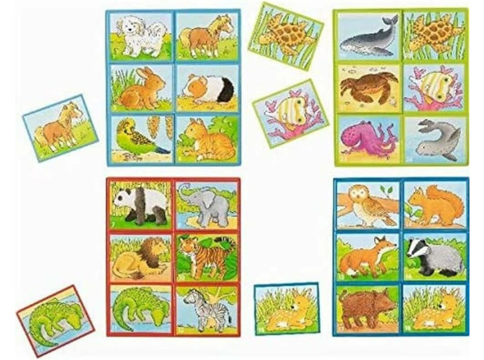 Goki 56786 Jeu de Lotto Animaux