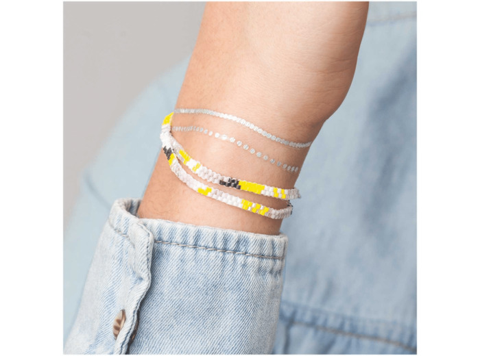 Kit Brick Stitch - Bracelet pastel