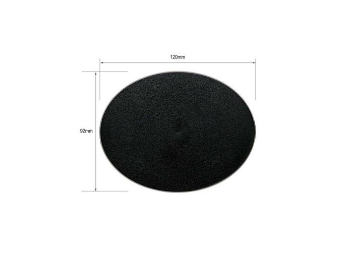 Socle oval 120x92